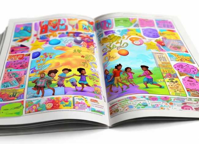 儿童节小报，儿童节小报模板