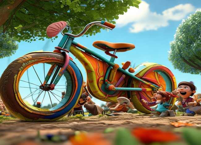 大脚车儿童故事、大脚车的故事