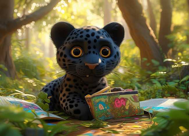 豹子 绘本 - 豹子绘本故事