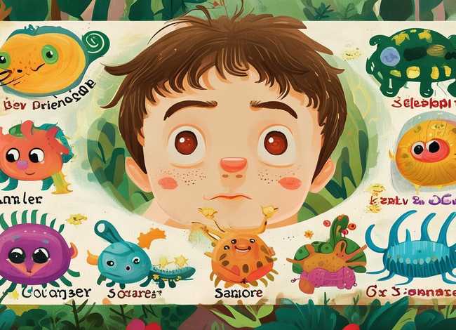 原生动物儿童故事，原生动物图片及名称