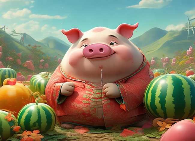 西瓜的故事绘本；猪八戒吃西瓜的故事绘本