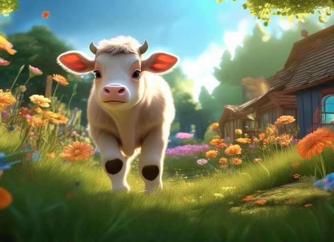 儿童故事小牛的故事、小牛的故事幼儿园故事