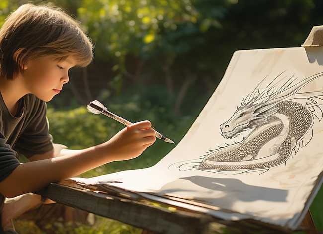 画龙点睛成语故事绘画教程 画龙点睛成语故事绘画教程简单