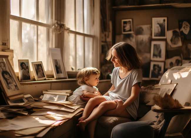 童年有关亲情的片段，童年有关亲情的片段摘抄