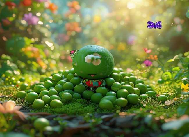 豌豆豆的故事；豌豆豆的故事全文阅读