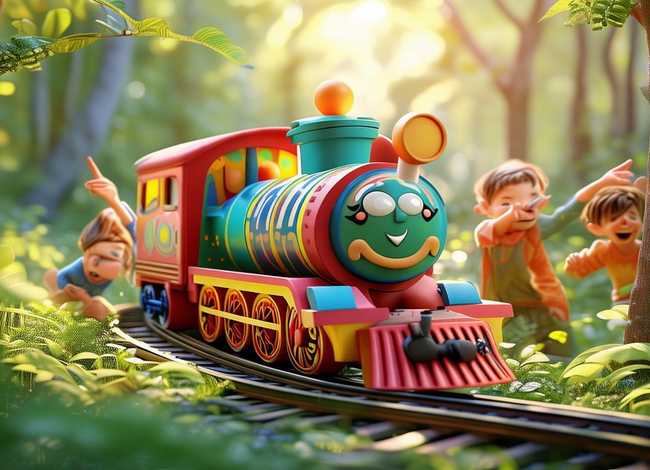 儿童故事小火车3-6岁，小火车幼儿故事