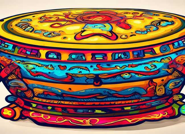 幼儿铜鼓绘画图片简笔画 - 幼儿铜鼓绘画图片简笔画大全