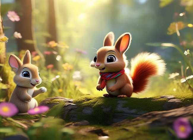 儿童故事小松鼠访友 幼儿故事小松鼠访友