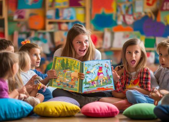 儿童故事朗读视频模板；幼儿故事朗读视频