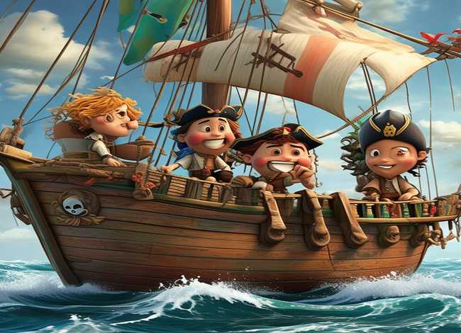 儿童海盗故事视频版；海盗的故事视频