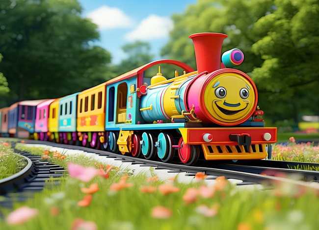 儿童小火车图片，儿童小火车图片大全