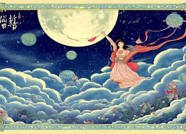 关于神话故事嫦娥奔月的手抄报 - 关于神话故事嫦娥奔月的手抄报内容