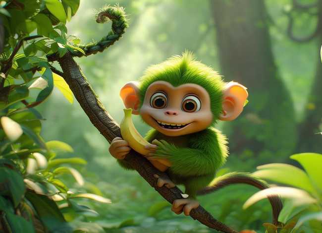 小猴短故事；小猴子简短小故事