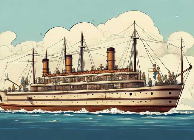 轮船小故事、关于轮船的小故事