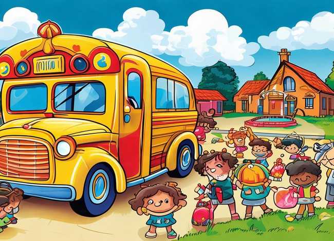 关于校车的绘本 关于校车的绘本故事
