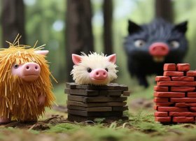 三只小猪的儿童故事全集 少儿故事三只小猪的故事