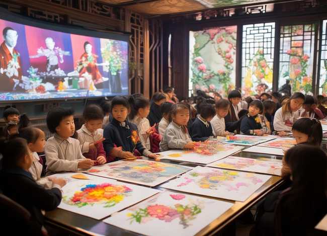 四年级剪纸故事大全 - 四年级剪纸故事大全视频