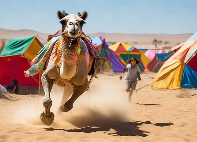 儿童故事精选骆驼抢帐篷，骆驼抢帐篷的故事