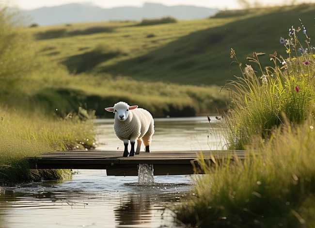 小羊过河的故事（小羊过河的故事百度百科）
