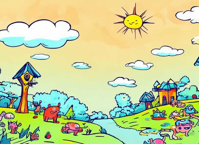 儿童绘画故事简笔画；儿童故事绘本简笔画