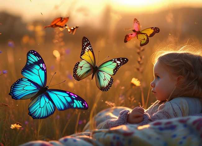 儿童三只蝴蝶故事 三只蝴蝶故事 睡前故事