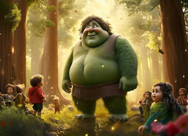 关于巨人的儿童绘本（关于巨人的儿童绘本图片）