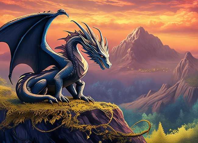 龙的故事吧，龙的故事绘本