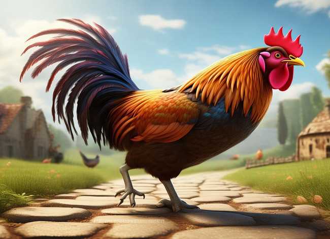 关于公鸡故事 - 关于公鸡故事的内容