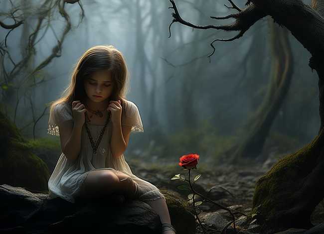 伤心童话故事大全（伤心童话图片大全）