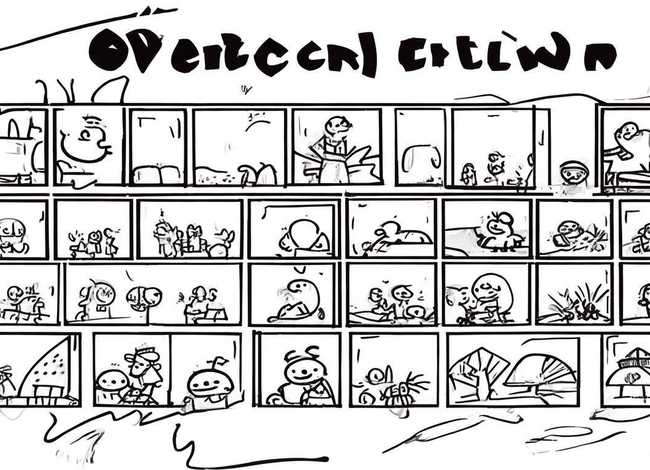 小故事简笔画，小故事简笔画8格