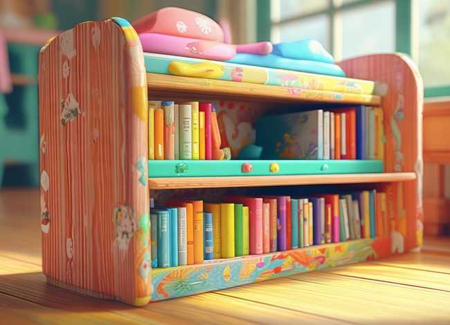 儿童迷你书、儿童迷你书架安装教程