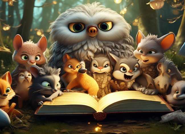 动物寓言故事图片 动物寓言故事图片大全