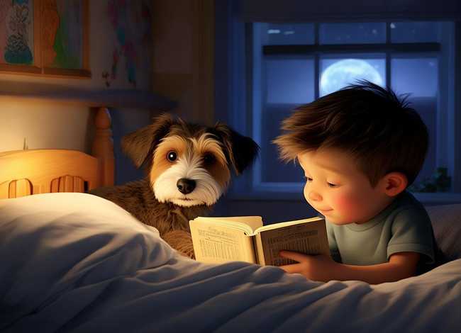 儿童睡前故事流浪狗（流浪狗和小男孩的故事）