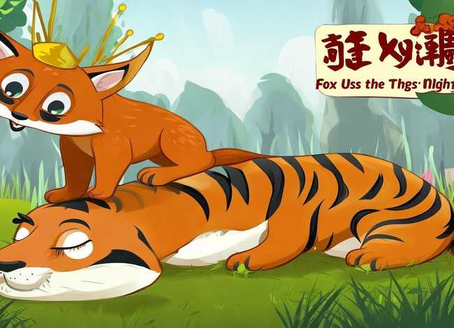 儿童故事狐假虎威英文版，狐假虎威故事英文版带中文