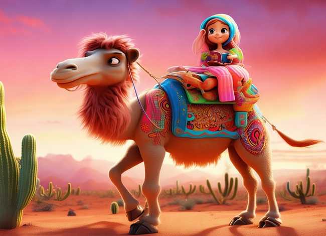 关于骆驼的童话故事；关于骆驼的绘本故事