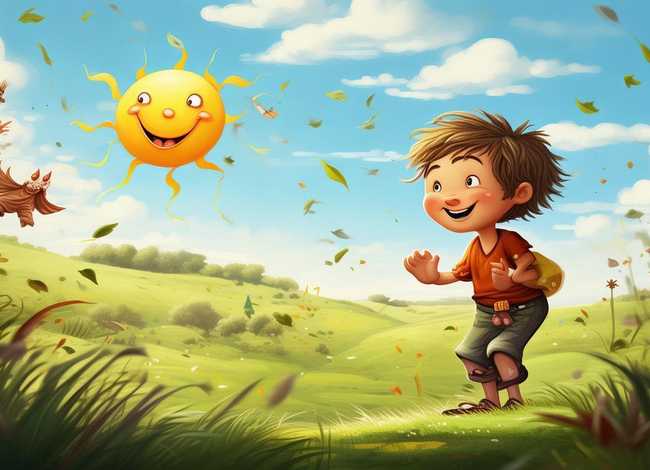 儿童故事风与太阳，风与太阳的故事视频