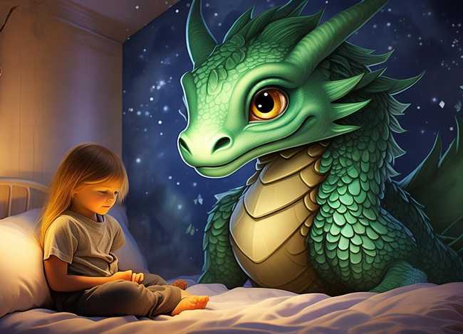 儿童睡前故事龙的故事 - 跟龙有关的睡前故事