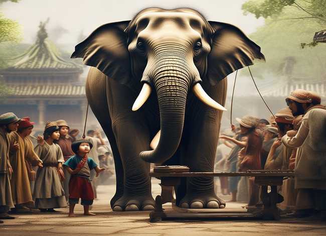 曹冲称象民间故事（曹冲称象民间故事思维导图）