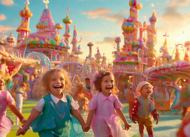 儿童乐园故事书、游乐园的幼儿故事