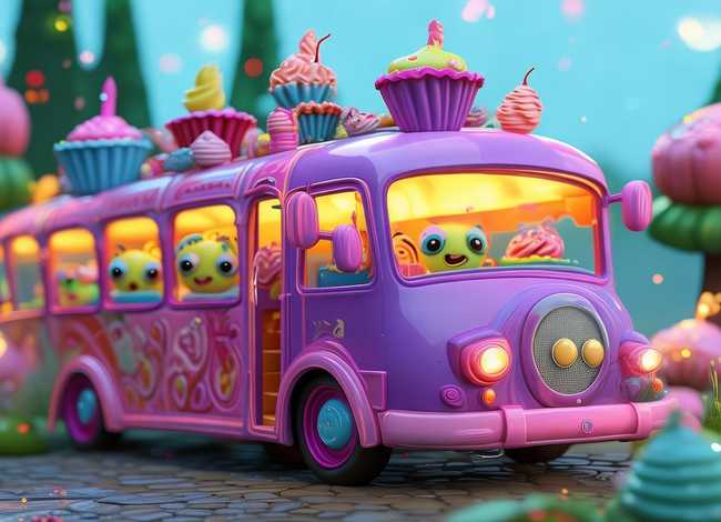 杯子蛋糕历险记儿童版，宝宝巴士儿歌杯子蛋糕历险记