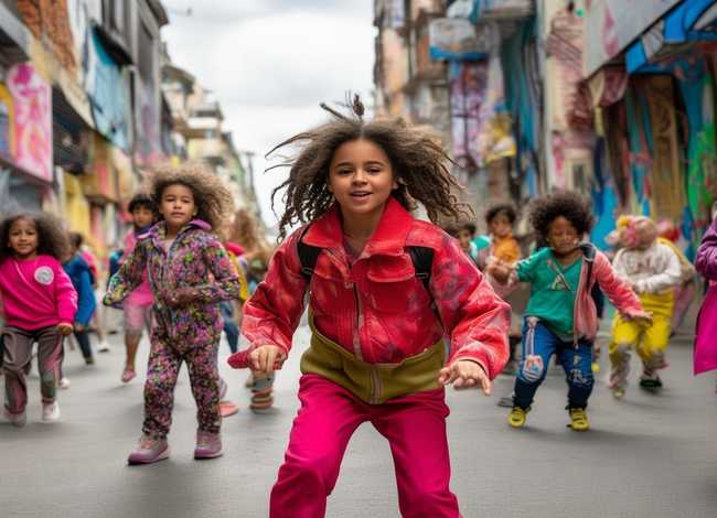 跑步街舞儿童 - 儿童街舞教学 基本舞步