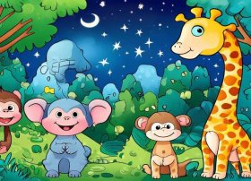 儿童动物故事大全3-6岁完整版视频 幼儿动物故事视频大全