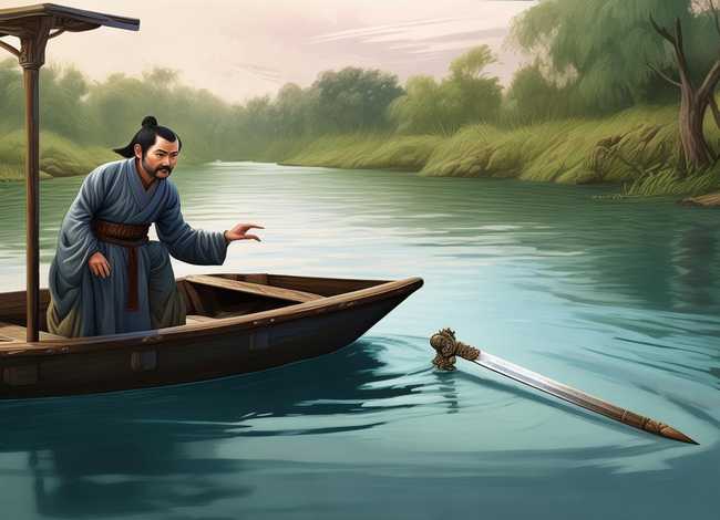 刻舟求剑寓言故事200字 - 刻舟求剑寓言故事200字左右