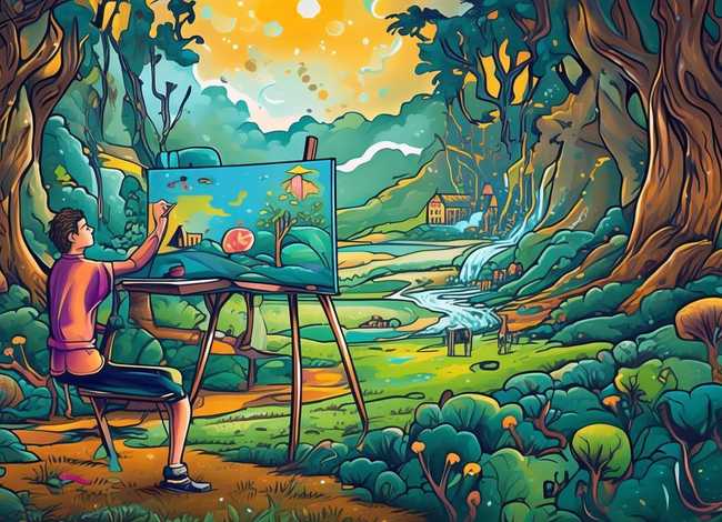 讲故事的画怎么画 讲故事的画怎么画图片