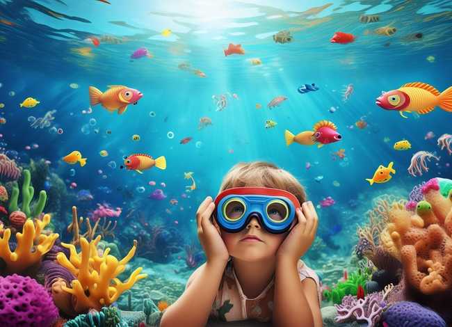 儿童海底简笔画 - 儿童海底简笔画图片大全