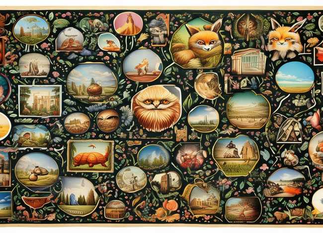 寓言故事的思维导图图片，寓言故事的思维导图图片大全