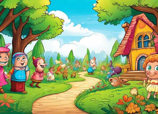 儿童故事图画、儿童图画故事大全简单又好看