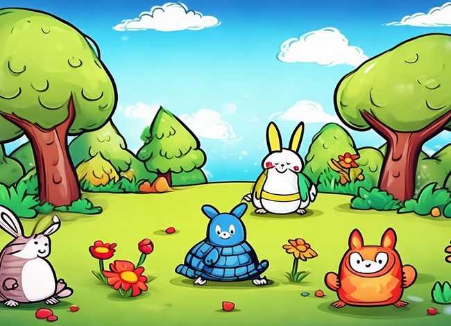 幼儿寓言故事图片 幼儿寓言故事图片简笔画