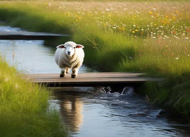 小羊过河的故事（小羊过河的故事百度百科）