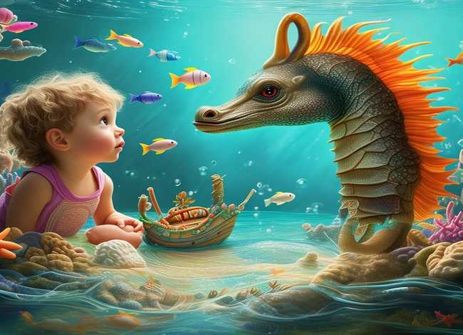 海洋的故事儿童，关于海洋的小故事幼儿